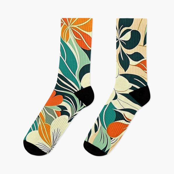 Item preview, Vibrant Tropical Floral Pattern - Bold Botanical Design designed and sold by SportyAndArtful.