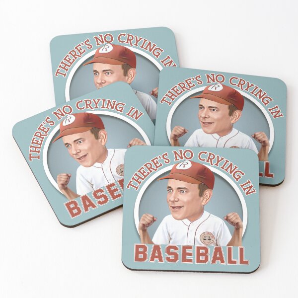 Item preview, There's No Crying in Baseball designed and sold by IndecentDesigns.