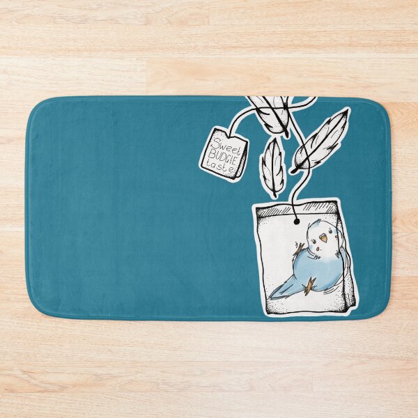 Item preview, cute budgie tea designed and sold by ventenart.