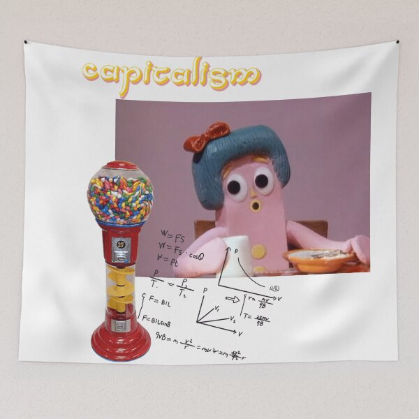 Item preview, Retro Gum Ball Machine + Capitalist Agenda designed and sold by 12th-Dimension.