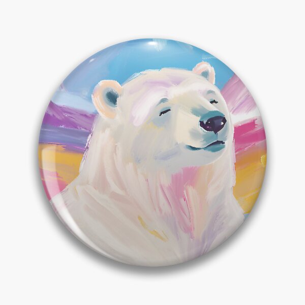 Item preview, BEAR AT PEACE | POLAR BEAR designed and sold by MUDUGAMU.