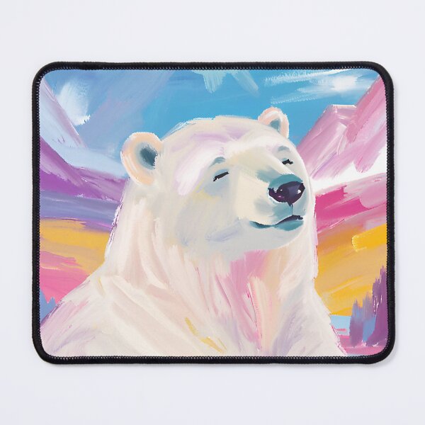 Item preview, BEAR AT PEACE | POLAR BEAR designed and sold by MUDUGAMU.