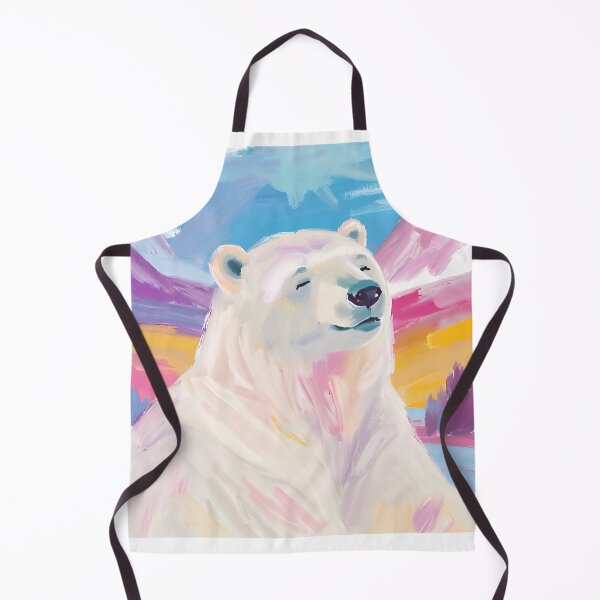 Item preview, BEAR AT PEACE | POLAR BEAR designed and sold by MUDUGAMU.