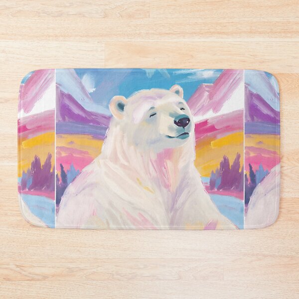Item preview, BEAR AT PEACE | POLAR BEAR designed and sold by MUDUGAMU.