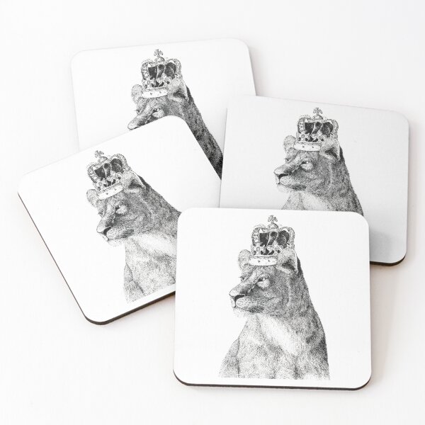 Item preview, Queen of the Jungle designed and sold by Katie O Illustration.