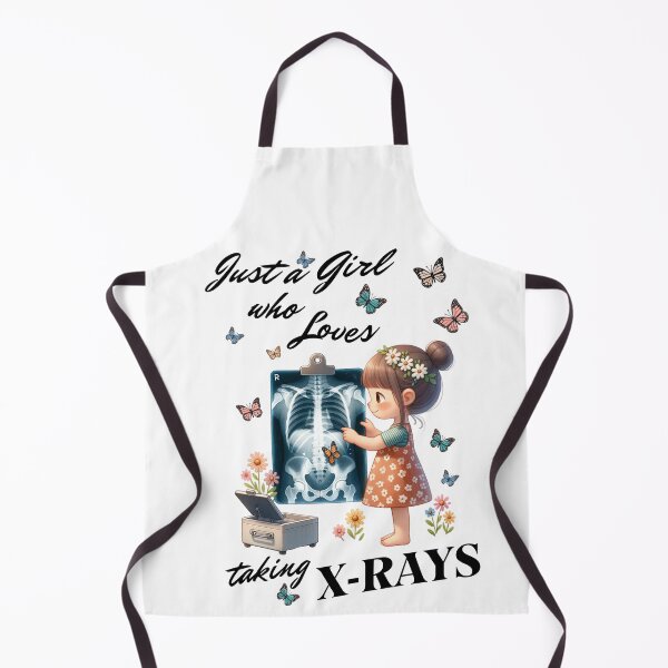 Item preview, Just a Girl who Loves taking X-rays designed and sold by BookwormBlossom.