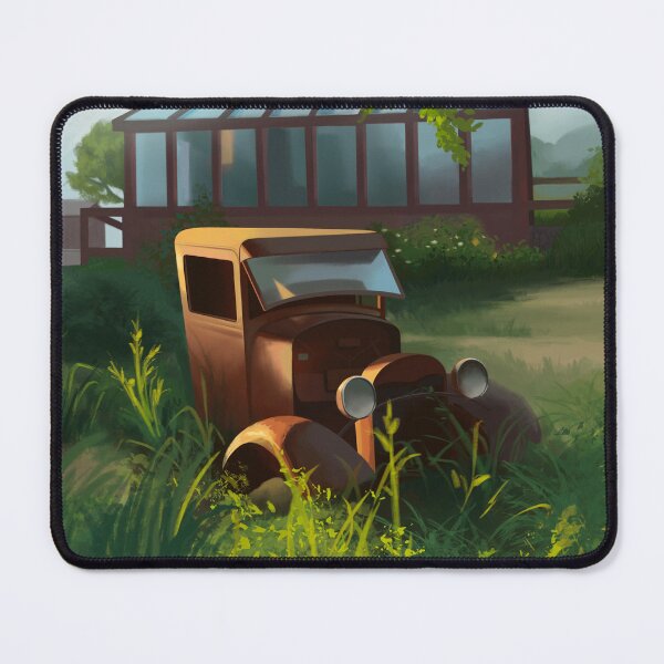 Item preview, Rusty car designed and sold by OmniaArtSpace.