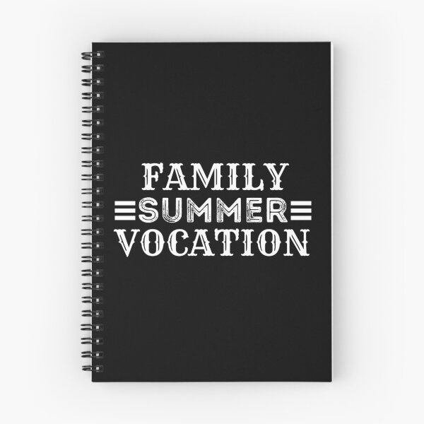 Item preview, Family Summer Vocation Typographic Matching Summer Vocation Dark Design designed and sold by Raise2Shine.