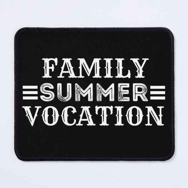 Item preview, Family Summer Vocation Typographic Matching Summer Vocation Dark Design designed and sold by Raise2Shine.