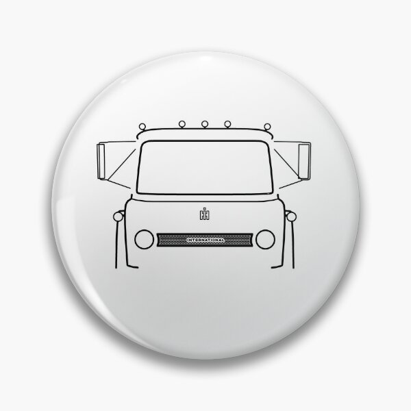 Item preview, International Harvester IH Loadstar CO 1600 1960s classic truck line black designed and sold by soitwouldseem.