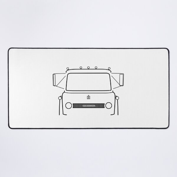 Item preview, International Harvester IH Loadstar CO 1600 1960s classic truck line black designed and sold by soitwouldseem.