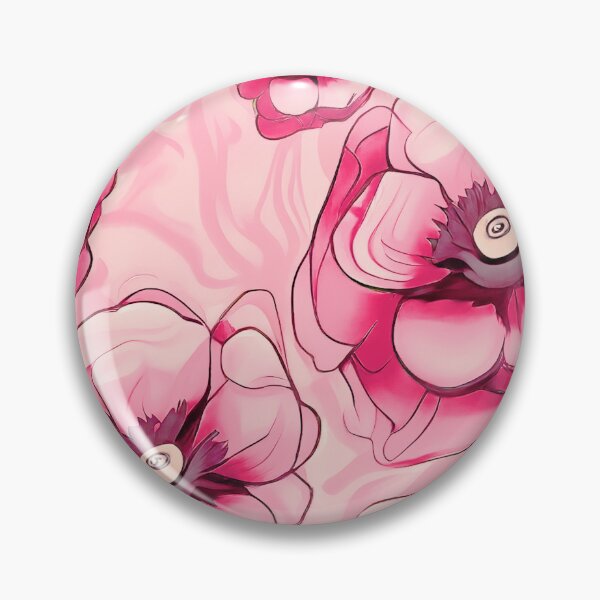 Item preview, Soft pink Poppies pattern design designed and sold by Clara Fruggeri.