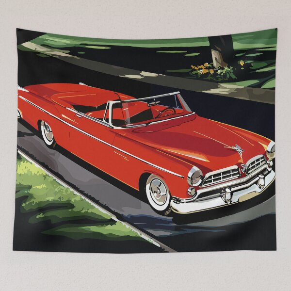 Item preview, 1955 Red Chrysler Convertible designed and sold by jerryconer.