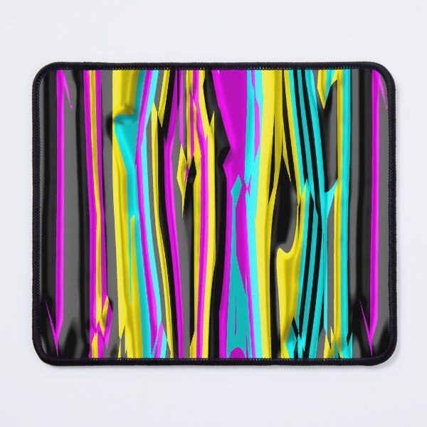 Item preview, Vertical CMYK Stripe Pattern  designed and sold by TheRulerofEarth.