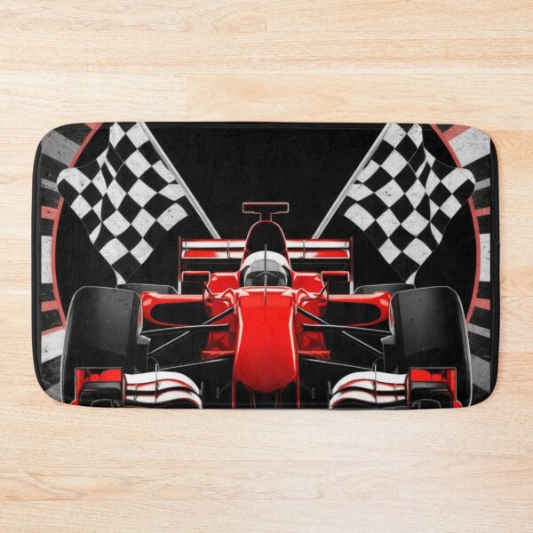 Item preview, Vintage Formula Racing Red Car - Retro 80s 90s Style designed and sold by Digi-Bay.