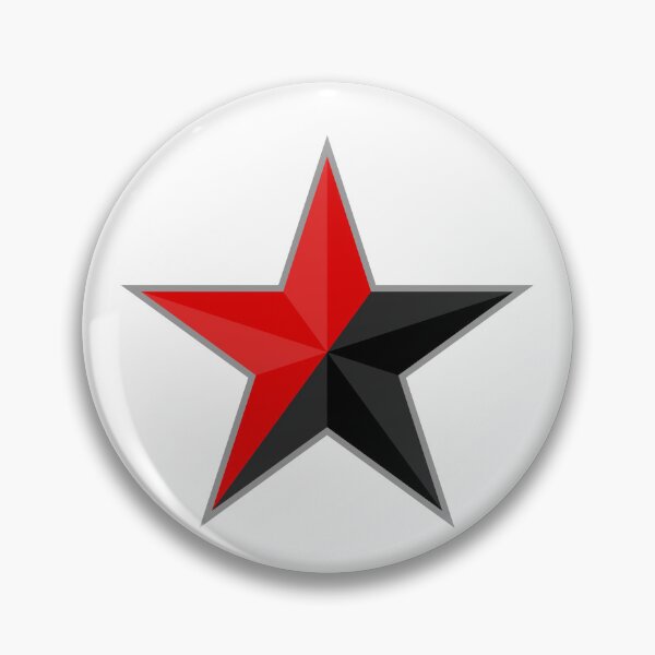Item preview, Beveled Anarchist Star Symbol designed and sold by Kole's Designs.
