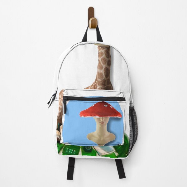 Item preview, Tech Collage ft. Giraffe with Mushroom Hat designed and sold by 12th-Dimension.
