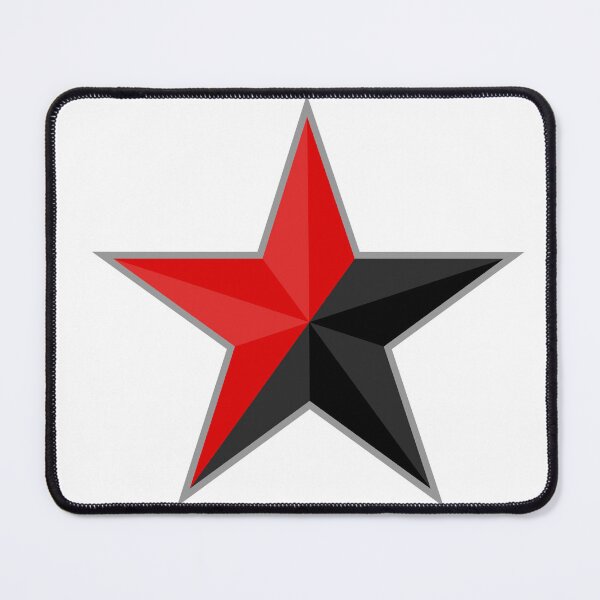 Item preview, Beveled Anarchist Star Symbol designed and sold by Kole's Designs.