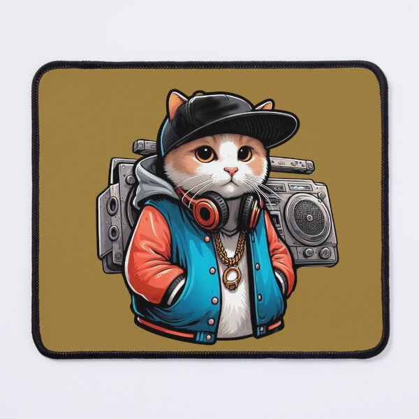 Item preview, Cat Street Wear Hip Hop Style designed and sold by Myra365Art.