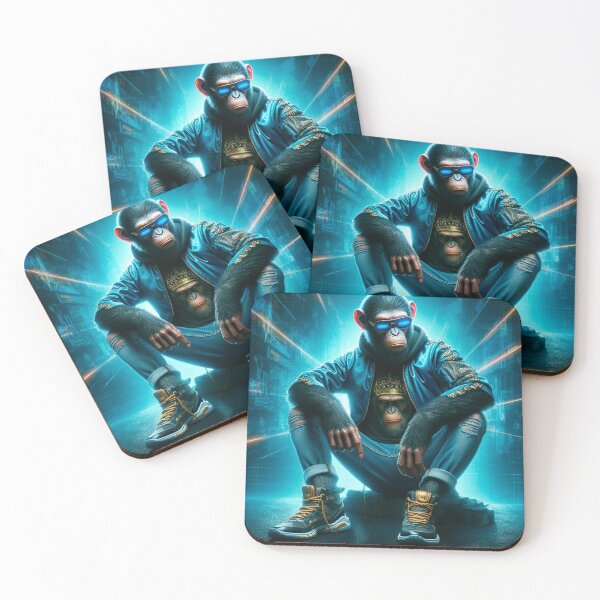Item preview, Cyberpunk Monkey designed and sold by TUnivers.