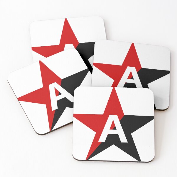 Item preview, Anarchist Star with A Symbol designed and sold by Kole's Designs.