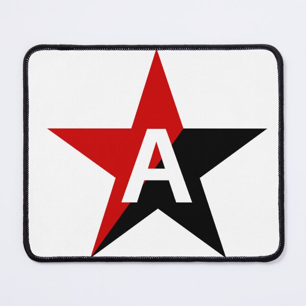Item preview, Anarchist Star with A Symbol designed and sold by Kole's Designs.