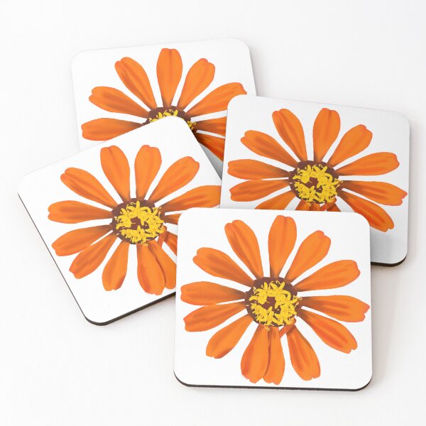 Item preview, Orange Zinnia designed and sold by ArtExaltation.