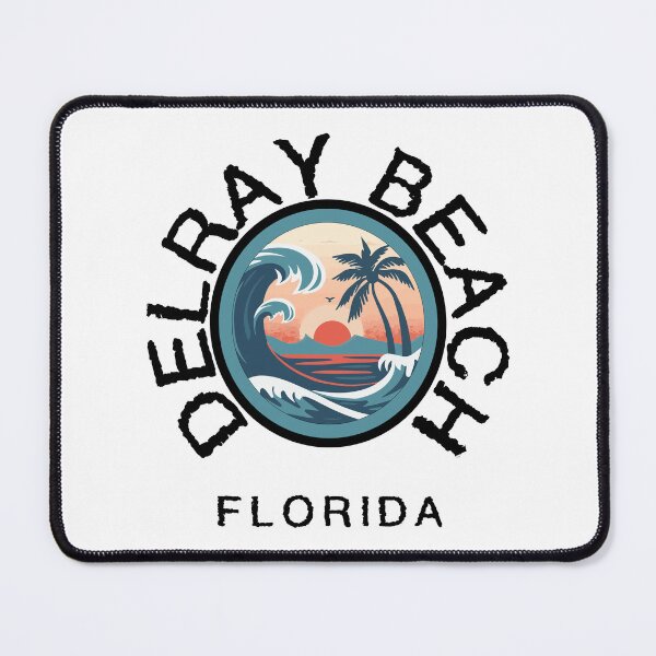 Item preview, Delray Beach - Florida (with Black Lettering) designed and sold by VelvetRoom.