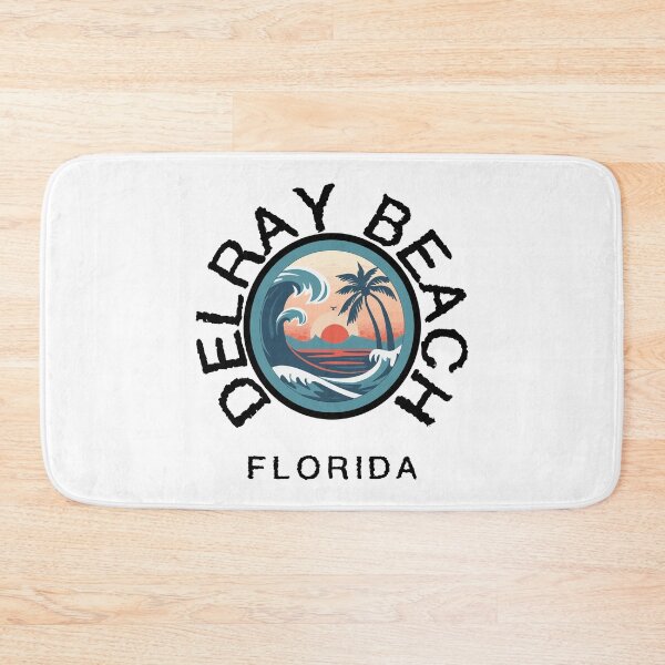Item preview, Delray Beach - Florida (with Black Lettering) designed and sold by VelvetRoom.