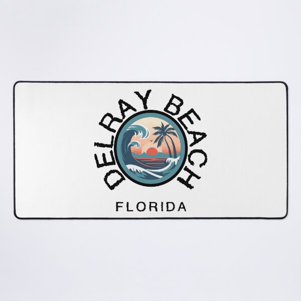 Item preview, Delray Beach - Florida (with Black Lettering) designed and sold by VelvetRoom.