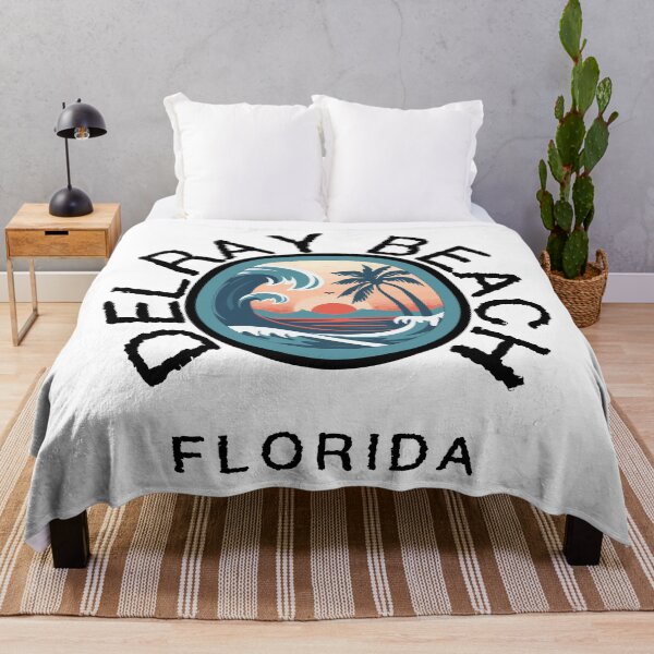 Item preview, Delray Beach - Florida (with Black Lettering) designed and sold by VelvetRoom.