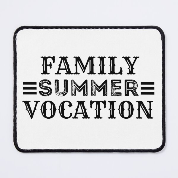 Item preview, Family Summer Vocation Typographic Matching Summer Vocation Light Design designed and sold by Raise2Shine.