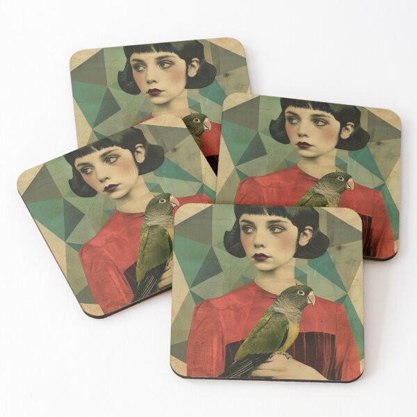 Item preview, Lady with Parrot designed and sold by PGsJourney.