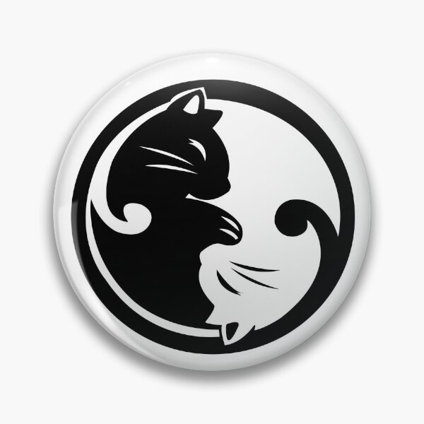 Item preview, Cat Yin Yang designed and sold by DickinsonDesign.