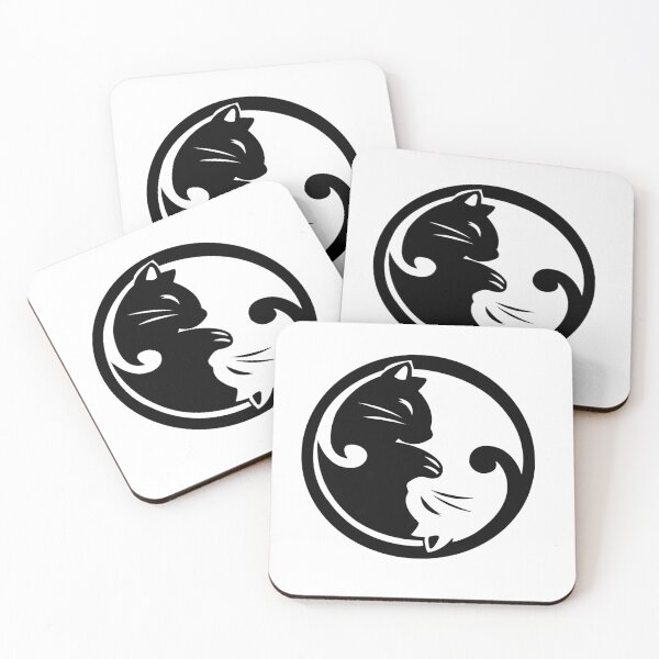 Item preview, Cat Yin Yang designed and sold by DickinsonDesign.