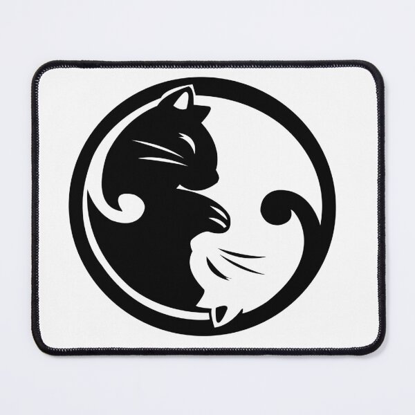 Item preview, Cat Yin Yang designed and sold by DickinsonDesign.