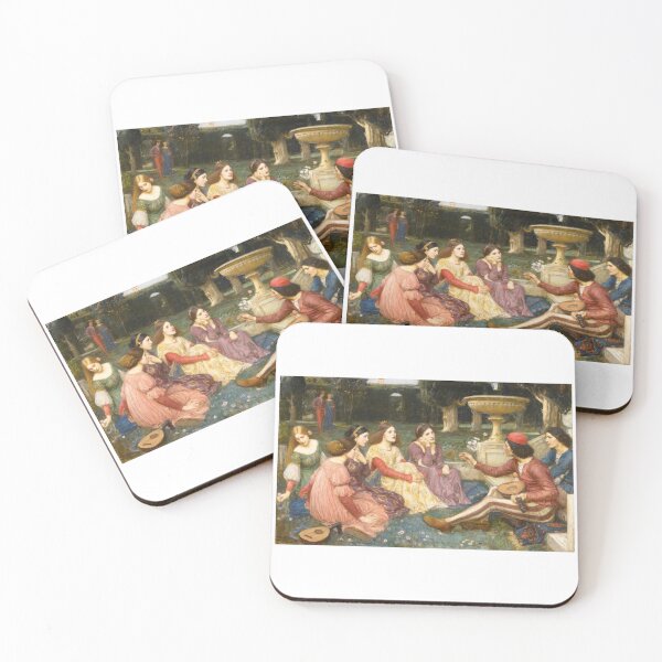 Item preview, John William Waterhouse The Decameron designed and sold by TeeARTHY.