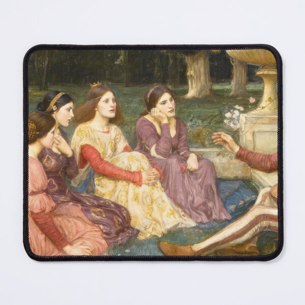 Item preview, John William Waterhouse The Decameron designed and sold by TeeARTHY.