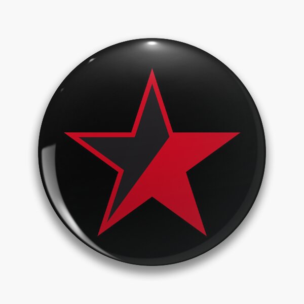 Item preview, Anarchist Star Symbol Red Outline Black Background designed and sold by Kole's Designs.