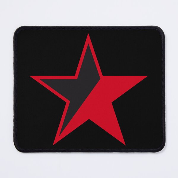 Item preview, Anarchist Star Symbol Red Outline Black Background designed and sold by Kole's Designs.