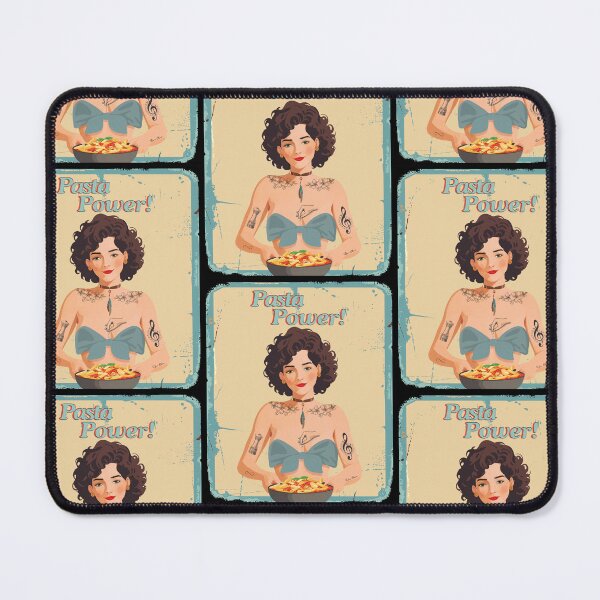 Item preview, Pasta Power girl designed and sold by Hen-C-Art.