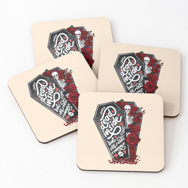 Item preview, Dead Inside But Still Reads Romance Book Love designed and sold by BookWishEra.