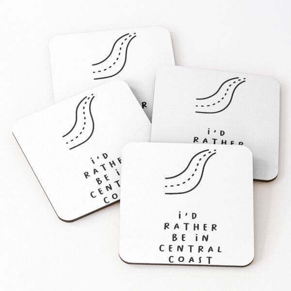 Item preview, I'd Rather be in Central Coast | Typography Design | Minimalist Aesthetic designed and sold by RM-Journey.