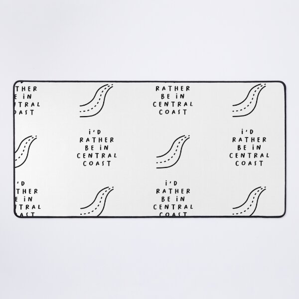Item preview, I'd Rather be in Central Coast | Typography Design | Minimalist Aesthetic designed and sold by RM-Journey.