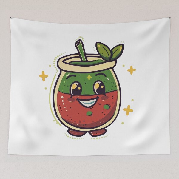 Item preview, Charming Yerba Mate Matero with Smile Design designed and sold by flamini.