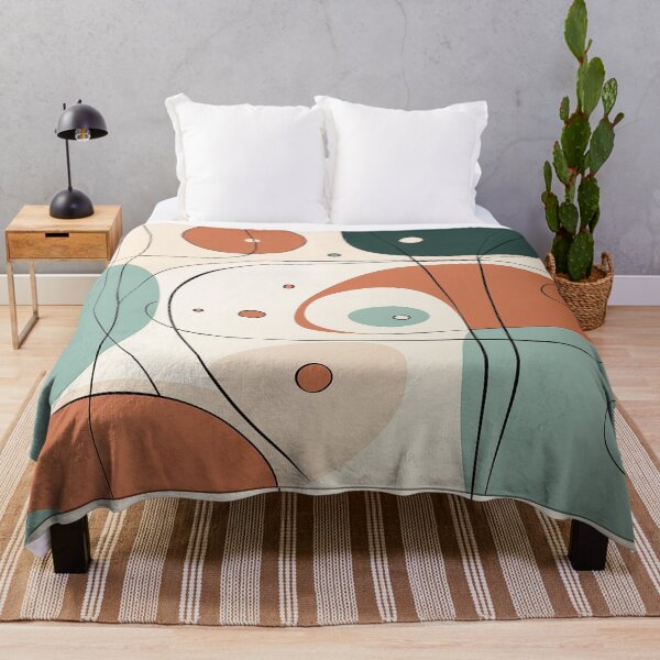 Item preview, Colorful Abstract Organic Shapes and Lines 251 designed and sold by Szafranscy Art Studio.