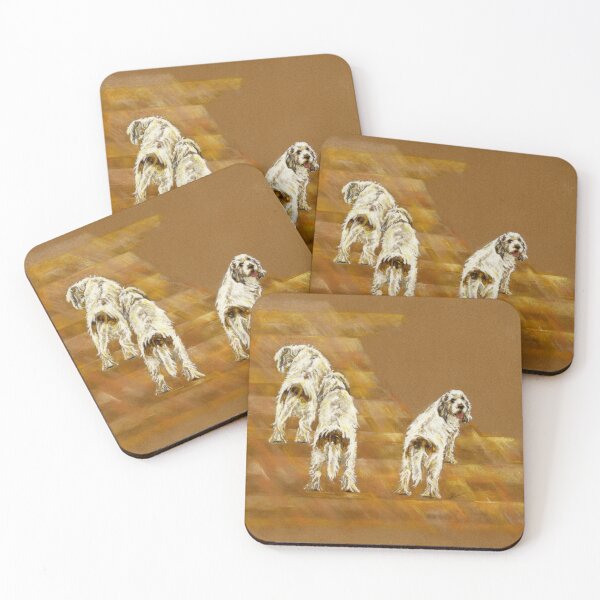 Item preview, Portrait of a PBGV, (Petit Basset Griffon Vendeen) designed and sold by Amanda Roussos.