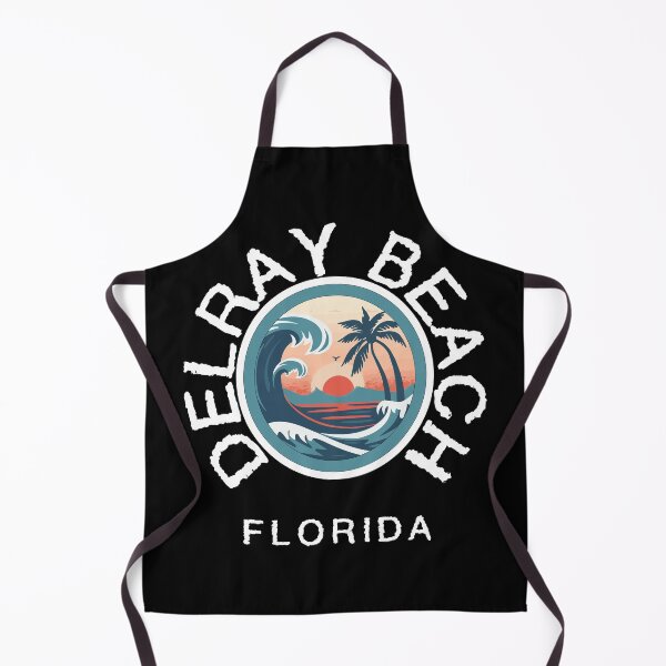 Item preview, Delray Beach - Florida (with White Lettering) designed and sold by VelvetRoom.