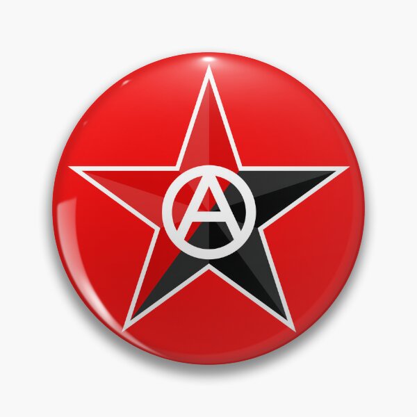 Item preview, Anarchist Star with Circumscribed A Symbol designed and sold by Kole's Designs.