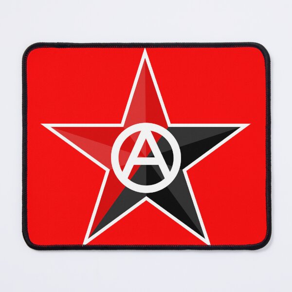 Item preview, Anarchist Star with Circumscribed A Symbol designed and sold by Kole's Designs.